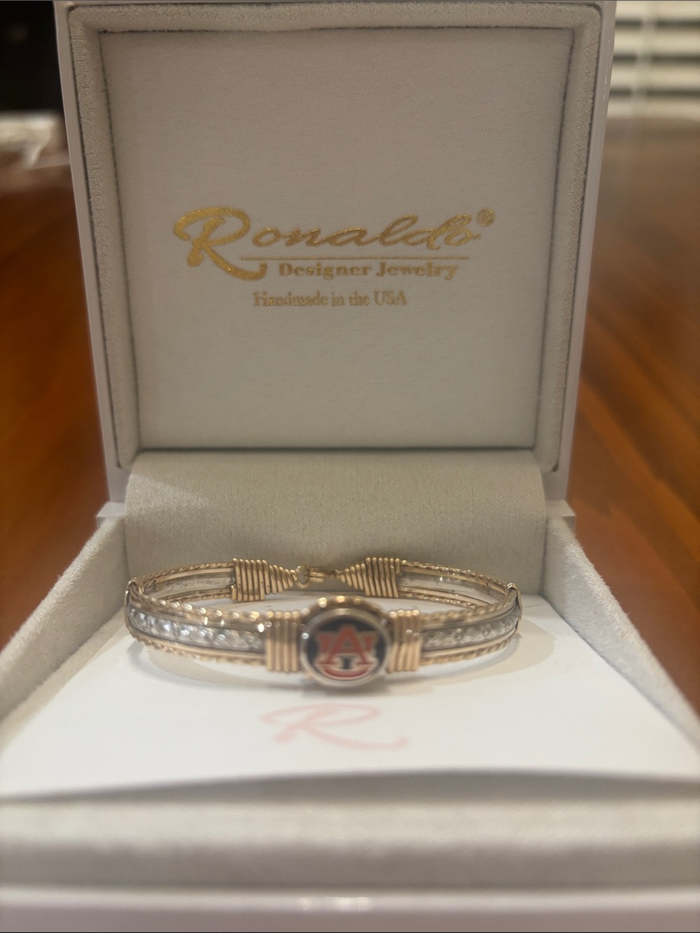 Ronaldo Designer Collegiate FIGHT Collection #76 Auburn University Discontinued